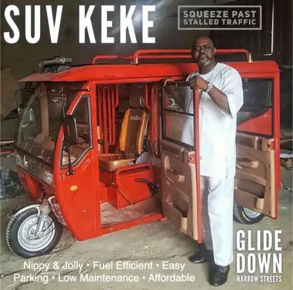 Wow! Checkout This SUV Keke (Photo)